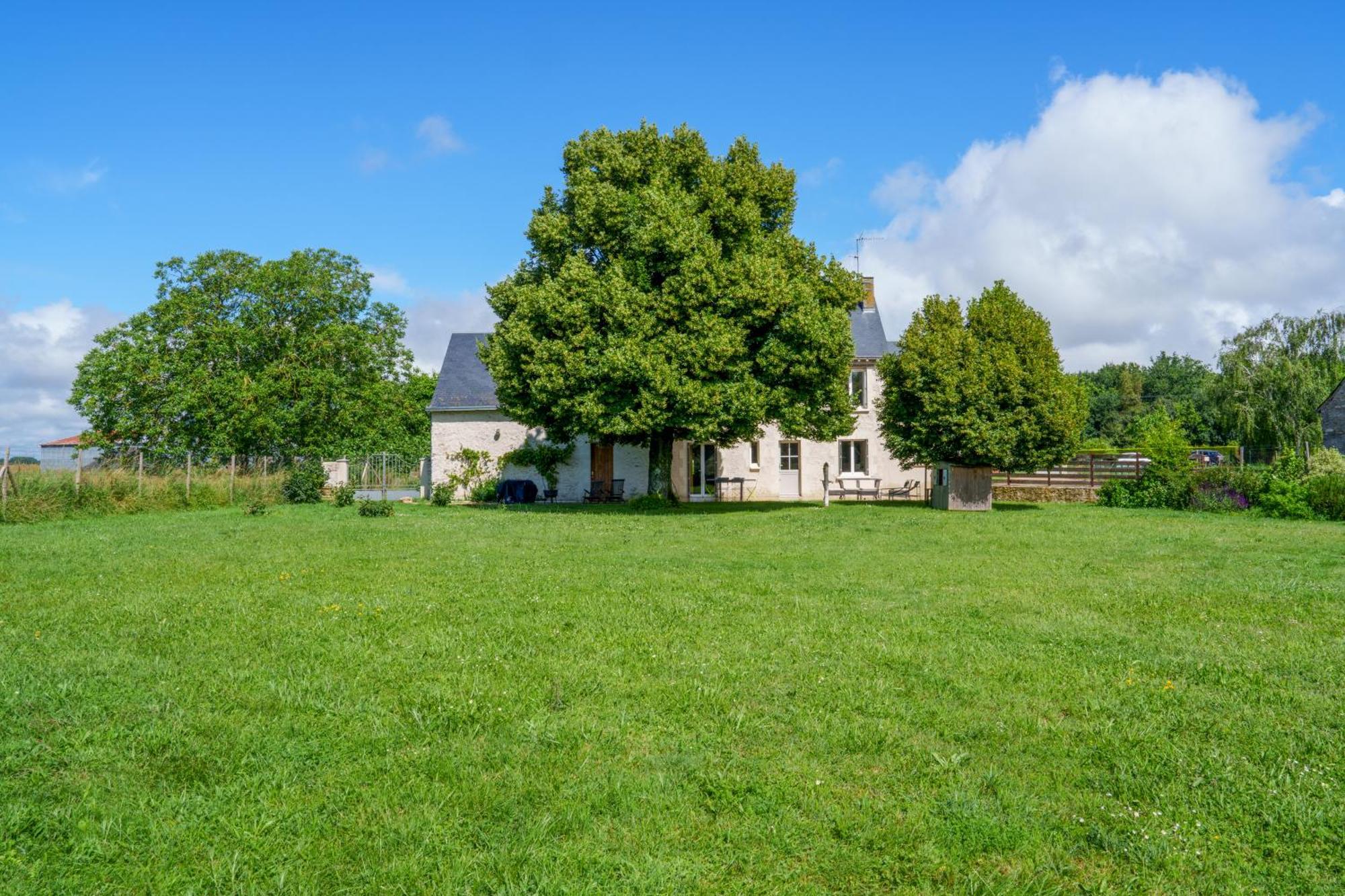 Maison Campagne Proche Tours Et Loches 6 Personnes Saint-Branchs Exterior photo