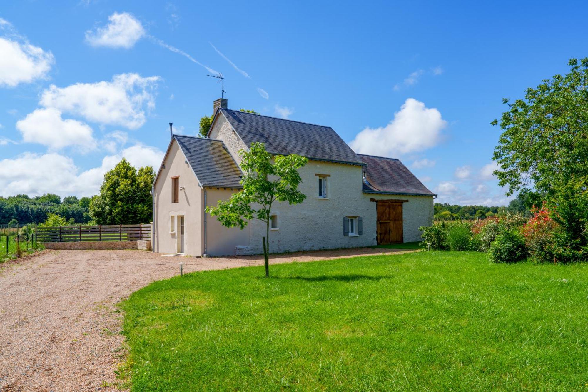 Maison Campagne Proche Tours Et Loches 6 Personnes Saint-Branchs Exterior photo